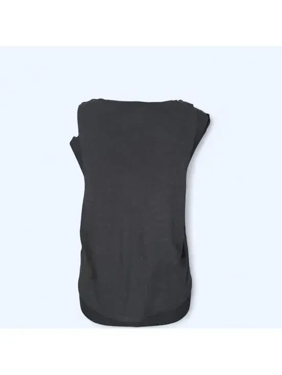 Vintage Y2K Eat Sleep Beach Repeat Black Tank Top Size Medium 🌴 - Picture 4 of 6